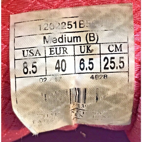 Brooks Ghost 9 Running Shoes 1202251B563 Women's 8.5 Purple Pink Lace Up Sneaker - Picture 9 of 13